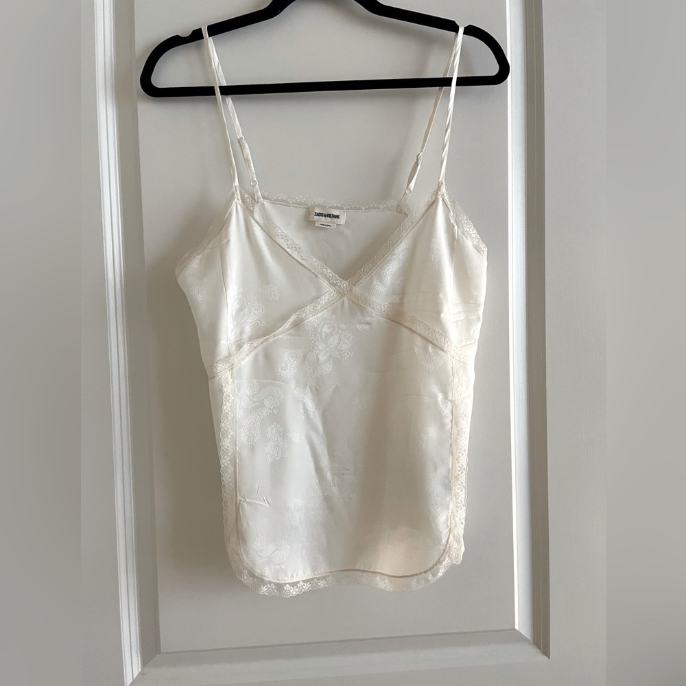 Lacey Silk Camisole